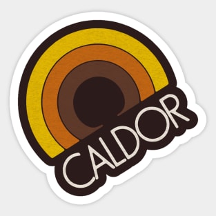 Caldor Distressed Department Store Sticker